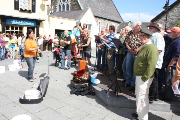 Wittenborg TEachers Sing in Ireland with Doetmaes