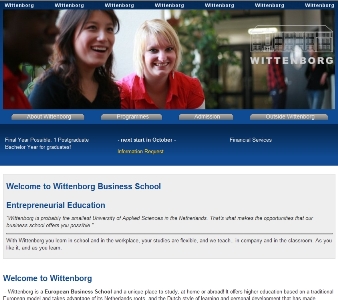 New Website Wittenborg