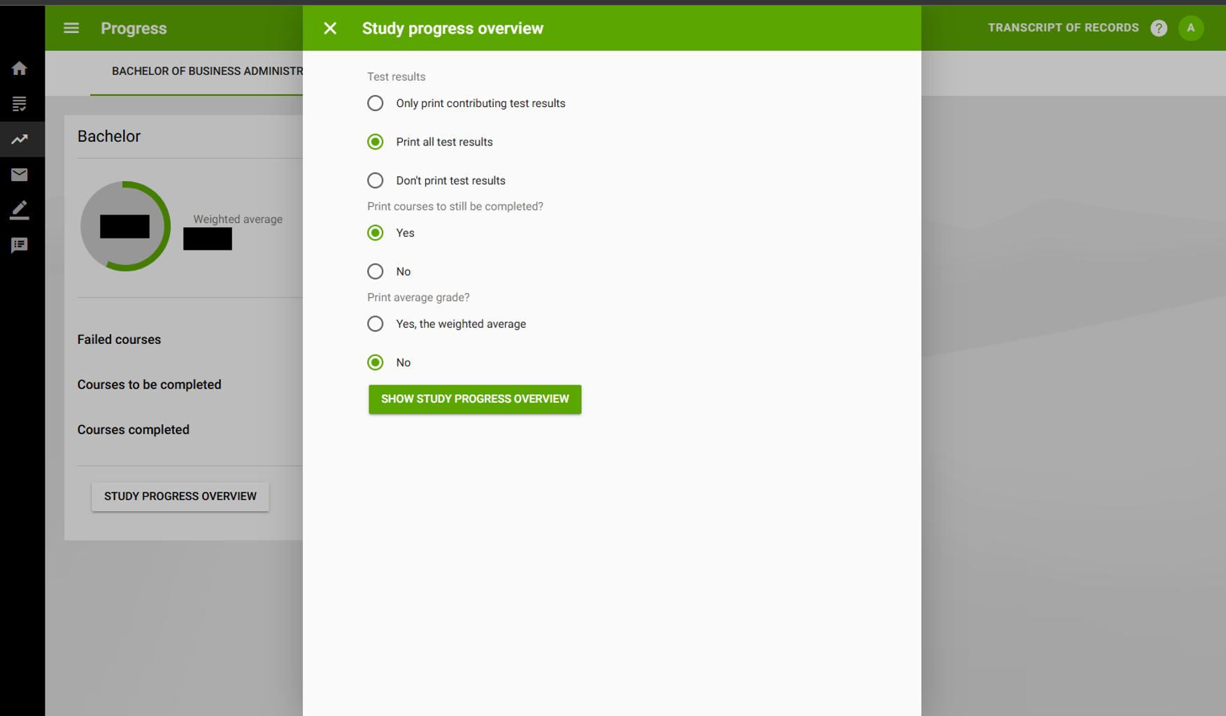 How to Download Transcript